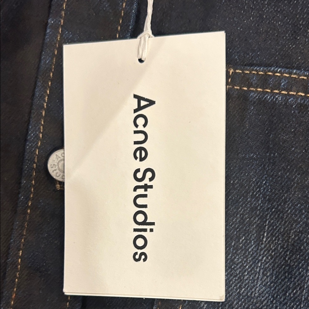 Acne Studios Karto Denim Overshirt - Picture 6 of 8
